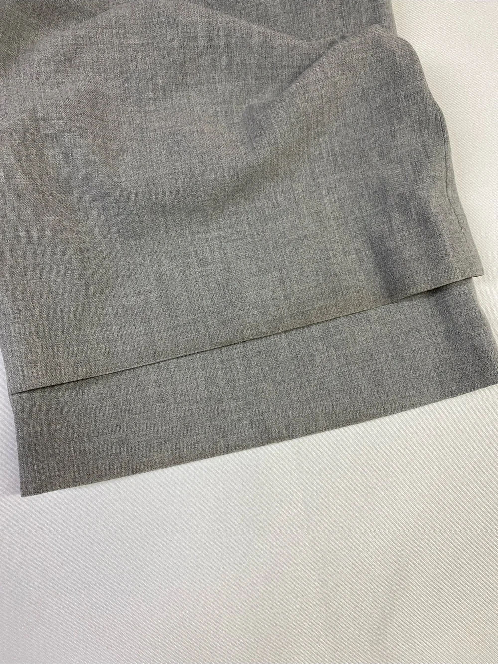 Talbots Windsor Curvy Light Gray Women's Dress Pants